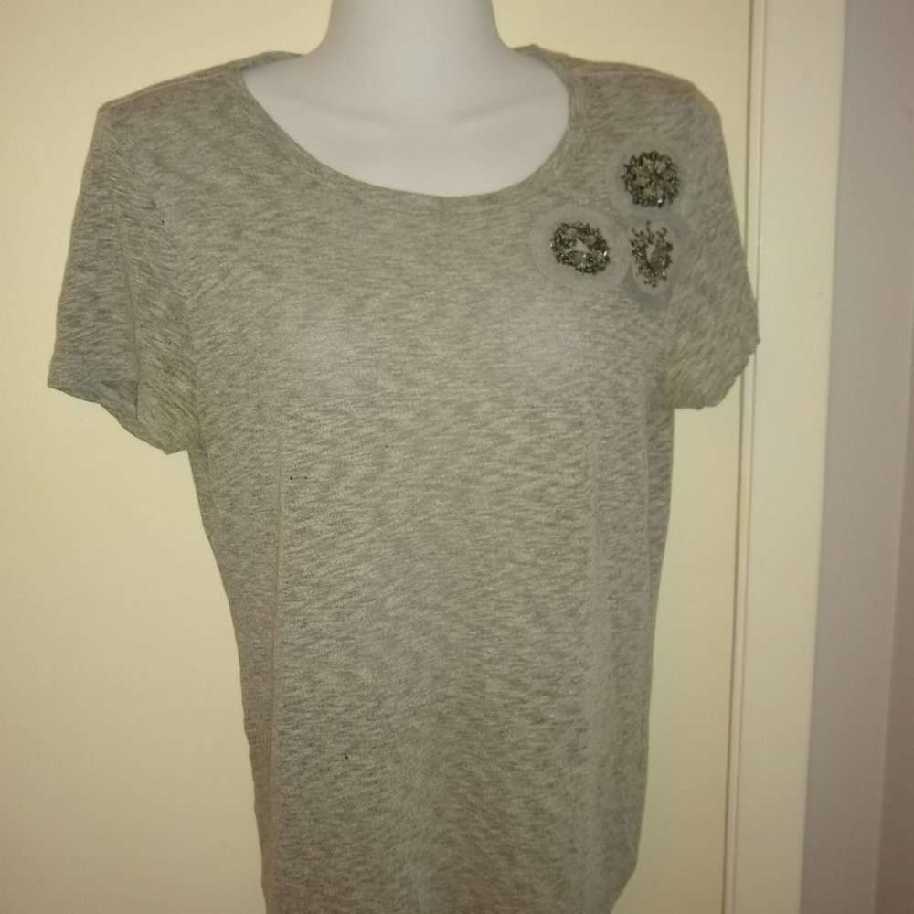J.Crew embellished t-shirt